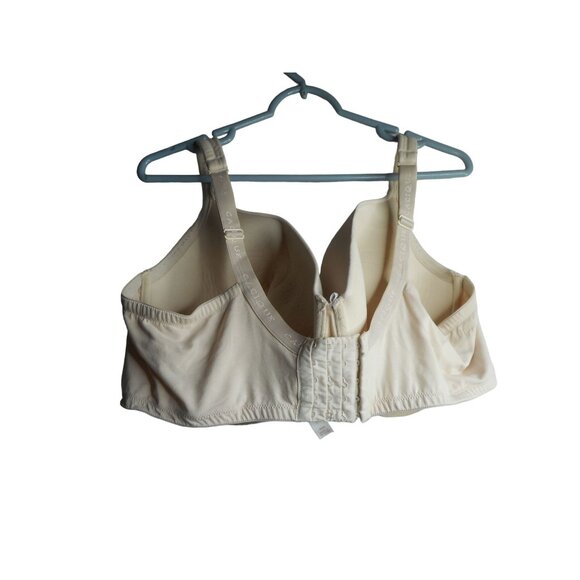 Cacique 46G Bra Cotton underwire lightly lined full coverage beige - Picture 4 of 5